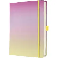 Sigel bulletjournal - Jolie - A5 - Gradient Icecream - punt-gelijnd - dot-liniatuur - hardcover - SI-JB101