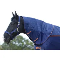 Bucas Halsstuk Therapy Donkerblauw-oranje - L