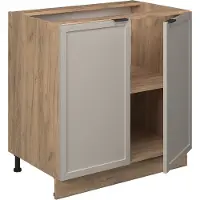 Vicco Fame-Line Keukenonderkast – 80 cm met legplank, zonder werkblad GrijsBeige