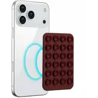 Selencia MagSafe zuignap telefoonhouder - Bold Burgundy