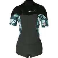 Brunotti - Glow Wetsuit Dames - Shorty 2mm - Zwart - XL