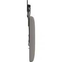 vidaXL Hangend hoofdbord Taupe Fluweel