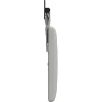 vidaXL Hangend hoofdbord Met LED-verlichting Wolkgrijs Stof