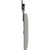 vidaXL Hangend hoofdbord Met LED-verlichting Wolkgrijs Stof