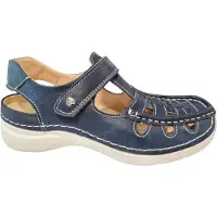 Wolky 07204 Rolling Sun Bandschoenen | Maat 40 Dames Blauw