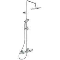 Ideal standard Ceratherm T25 - Doucheset met thermostaat, diameter 20 cm, 3 jets, chroom A7209AA