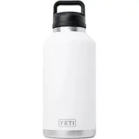 Yeti Rambler Bottle 64oz Chug Cap, White, thermosfles met drinkdop, 1.9L