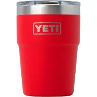 Yeti Coolers - Rambler Stackable Cup - Isoleerbeker 473 ml, rood