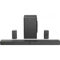 Ultimea Skywave F40 Boom - 5.1.2 Dolby Atmos Soundbar met 6,5-inch Subwoofer geschikt voor TV - Zwart