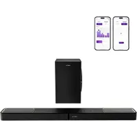 Ultimea Skywave F30 Boom - 3.1.2 Dolby Atmos Soundbar met 6,5" subwoofer - Zwart