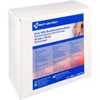 FIRST AID ONLY Burn Dressing P-91400, brandwondkompres 10x10 cm, 10 stuks