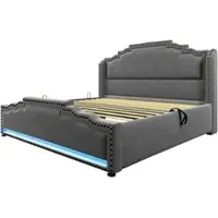 HAUSS SPOLE TV-kasten 190x38x48 cm - TV meubel Met Ruime Opbergruimte - Stevig En Functioneel - Rechthoekig - Industrieel Design - MDF - Natuurlijk