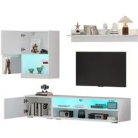 OKWISH Bedframe 90x200 cm – wit metaal – drievoudig stapelbed met stevige leuningen – EN747