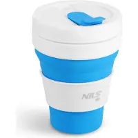 Nils Camp Opvouwbare Siliconen Drinkbeker 475ml - Ideaal voor Kinderen & Reizen
