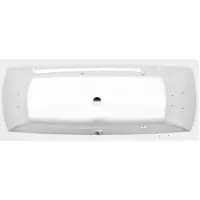 Polysan Lily Whirlpoolbad, 170x70x39cm, Active Hydro, chroom