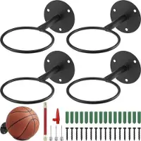 OEM Montageset voor sportapparatuur, geschikt voor wandmontage, kleur: zwart
