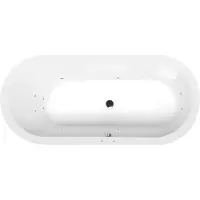 Polysan Astra O Whirlpoolbad, 165x75x48cm, Active Hydro, chroom