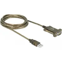 DeLOCK USB 2.0 Adapter [1x USB-A 2.0 stekker - 1x Serieel 9-polig] 64073 2 m