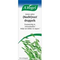 A.Vogel Avena sativa (Nacht)rust druppels - Helpt lichaam en geest te ontspannen | helpt om lekker te slapen - 100 ml