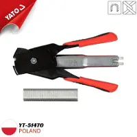 YATO Hekwerktang / Klemringtang / Ringtang (INCL. 100 Ringen.)