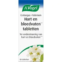 A.Vogel Crataegus + Valeriaan Hart en Bloedvaten Tabletten