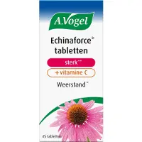 A Vogel Echinaforce sterk + vitamine C (45 tabletten)