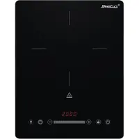 Steba IK35 - Inductiekookplaat - 1 pits - vrijstaand -ø 25 cm - 2000 Watt - 9 standen - Timer - kinderslot