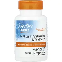 Doctors Best VoedingssupplementenDoctor's Best Witamina K2 Mk7 45 Mcg (60 capsules) 5058