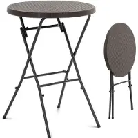 Uniprodo Opvouwbare tafel - 0 x 0 x 0 cm - 75 kg - binnen/buiten - zwart