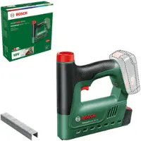 Bosch Accu-spijkertang UniversalTacker 18V-14, inclusief 1000 spijkers en een afstandhouder voor papier