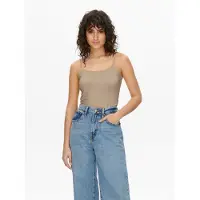 JDY Top 'JDYAva' donkerbeige