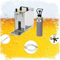 Ich-zapfe Complete set biertap,Tapsysteem, Biertap, PYGMY 25 LE, 1-kraans droogkoeler, 30 liter/uur - Beertender, Thuistap, Bierkoeler, Green Line