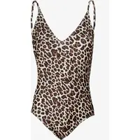 Osaga dames badpak met panterprint maat M