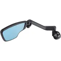 BBB Cycling CityView Fietsspiegel E-Bike Links - Past Op Sturen Van Ø 19-26 mm - Anti Glare Coating - Achteruitkijkspiegel Fiets - Zwart - BBM-05