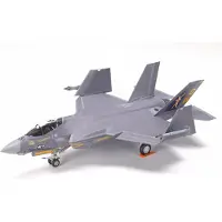 Tamiya Modelbouwpakket Militaire voertuigen - 60794 Lockheed Martin F-35C Lightning II - Amerikaanse Straaljager Plastic - 1:72 - Modelbouw
