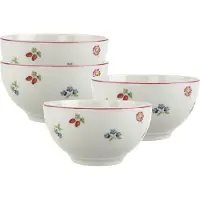 Villeroy & Boch Bols Petite Fleur ø 14 cm Set van 4