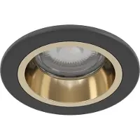 Eglo Led inbouwspot | Rond | 2700-4000-6500K | Ø 68mm | IP44 | Dimbaar | Zwart | 4.8W