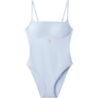 Calvin Klein One Piece Breezy Blue Maat: XS | Badpakken Outlet | Dames | Blauw