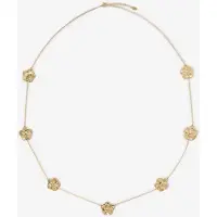 Sissy-Boy Gold plated ketting met bloemen