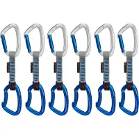 Mammut - Crag Keylock Quickdraws - Klimset 10 cm - Straight / Bent Gate, wit