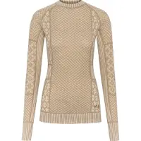 Kari Traa - Women's Smekker L/S - Merino-ondergoed L, beige