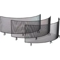 Espegard Vonkenvanger met drie wanden voor vuurpan 60 cm