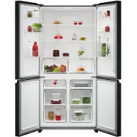 AEG 6000 TwinTech NoFrost - Koel/vrieskast vrijstaand 190 cm Black VCM OM7MR601DB