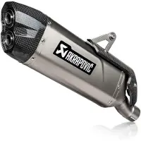 Akrapovic Slip-On-Lijn Geluiddempers S/O 2-1 TI, Multistrada V2/S 25-