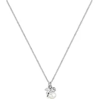 Elli - Elli Halsketting 925 Sterling zilver Engel zoetwaterparel Kettingen Dames