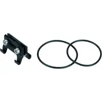 Bbb Cycling AeroFix Kaderplaathouder Wielrennen – Aluminium Kaderplaatjeshouder - Bevestiging Aero Zadelpen – Nummerplaatklem - BSP-96