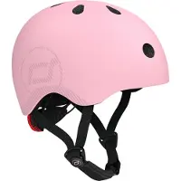 Scoot & Ride - Kinderhelm - Rose - Maat M-L - Verstelbaar - 55-59cm - Roze