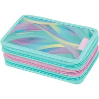 Herlitz TriCase etui, polyester, 3 vakken, 31-delig gevuld
