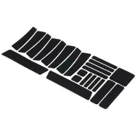 Bbb Cycling MultiVis - Reflecterende Stickers Fiets - Voor Gebruik op Frame en Velgen - Framebescherming en Extra Zichtbaarheid - BBP-71