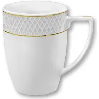 Wilmax England Mok 450 ml Wit Porselein WL-880102432/A